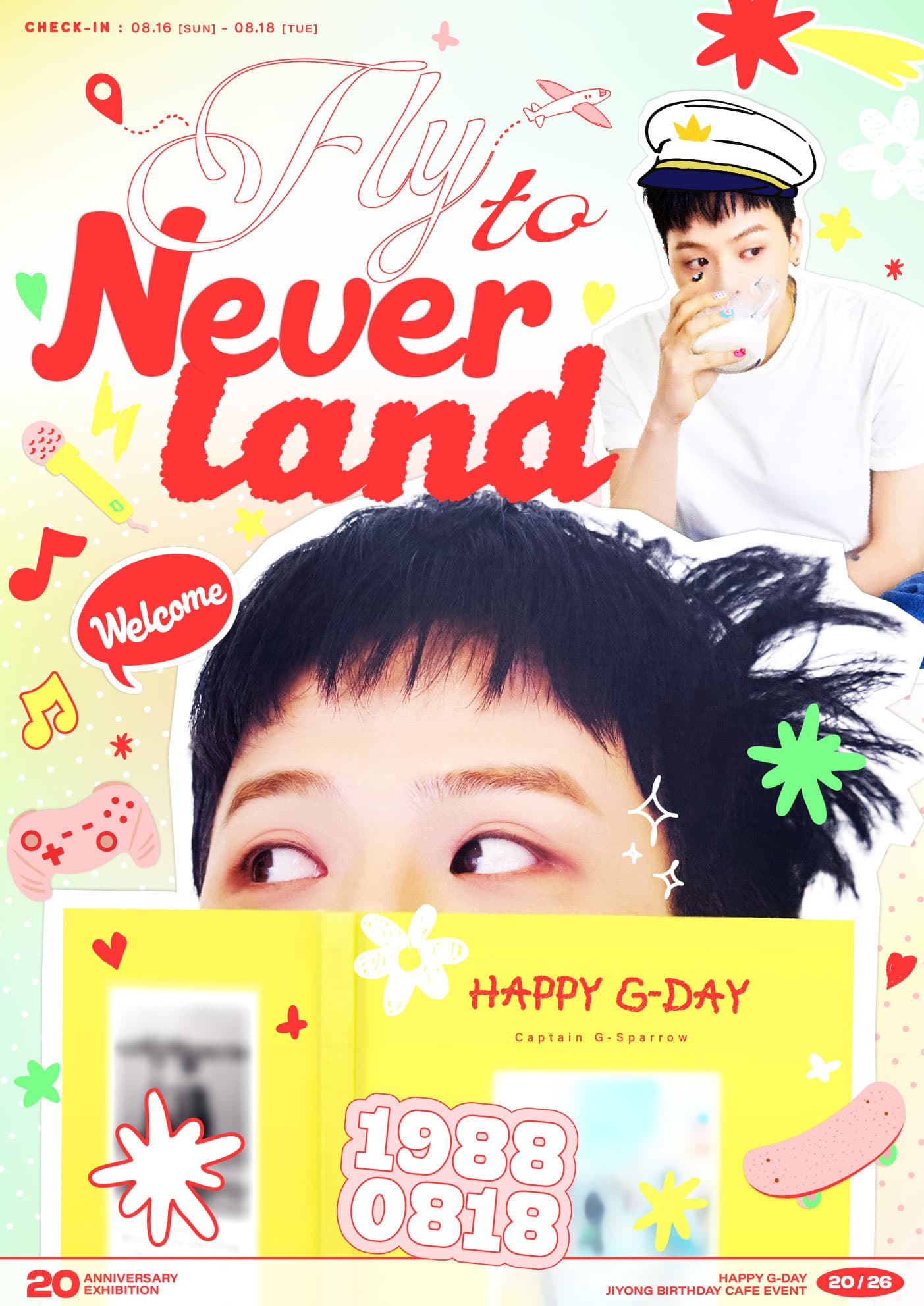 fly to NEVERLAND poster
