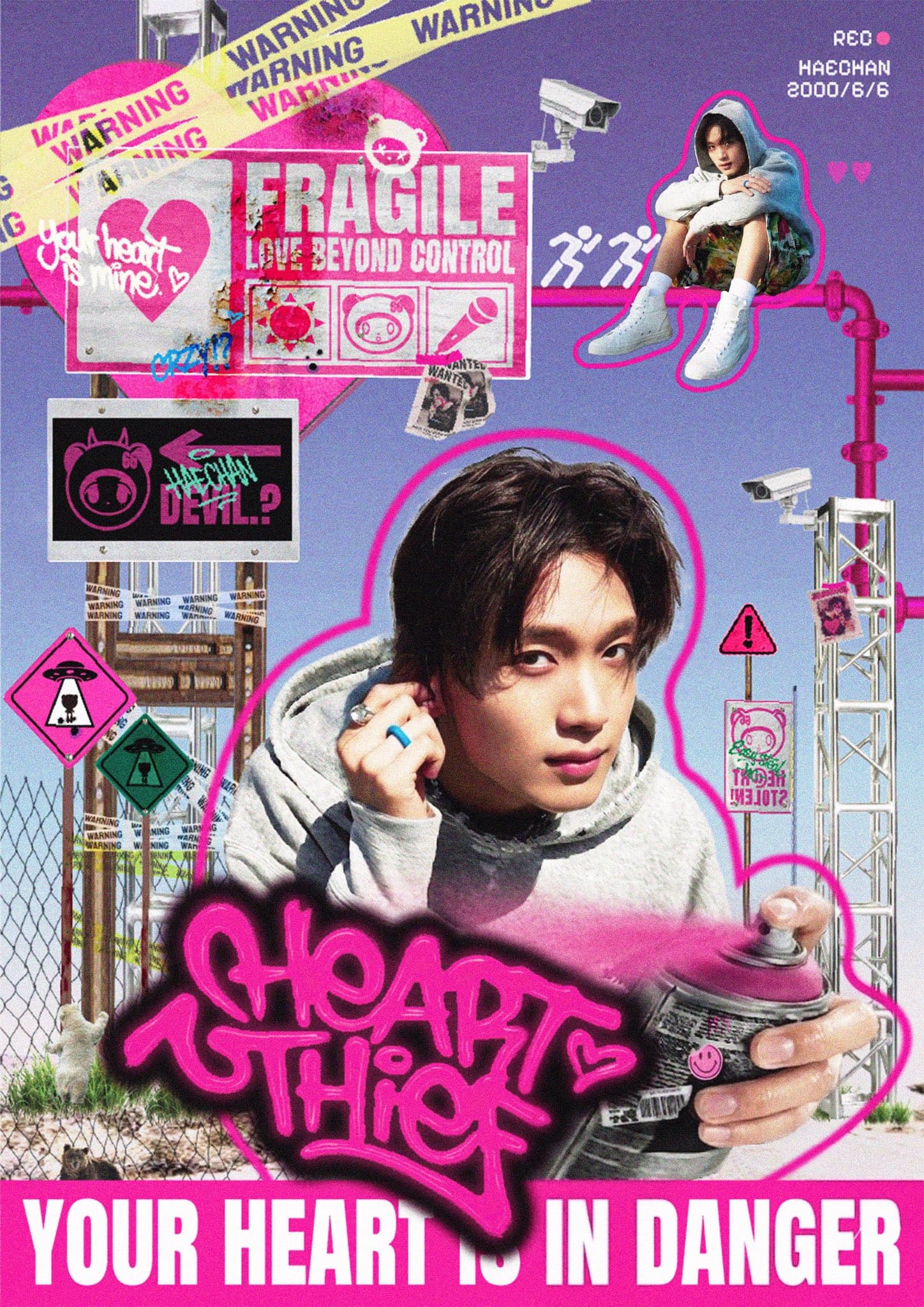 HEART THIEF poster