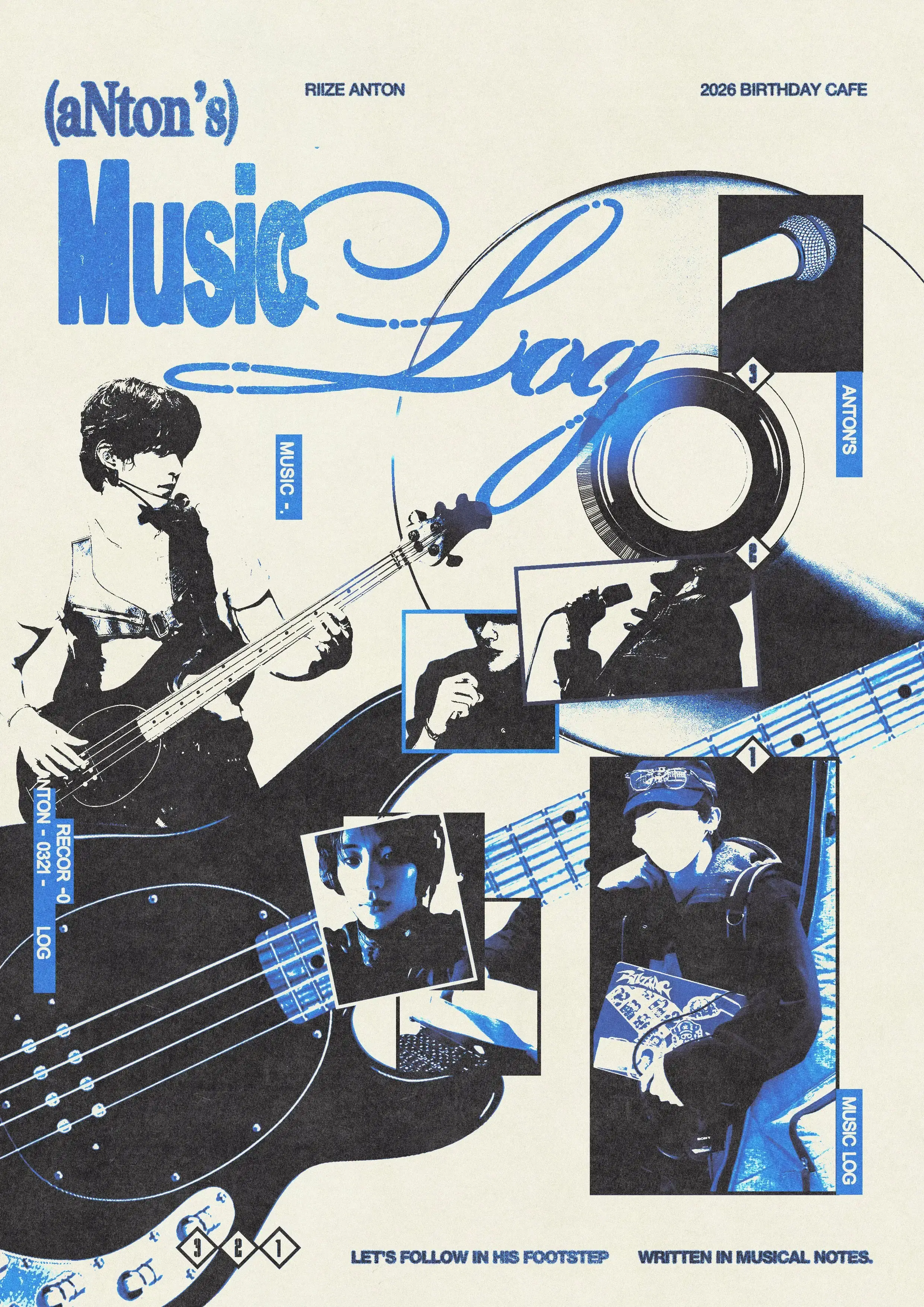 (𝑎𝑛𝑡𝑜𝑛'𝑠) 𝑴𝒖𝒔𝒊𝒄 𝑳𝒐𝒈 poster