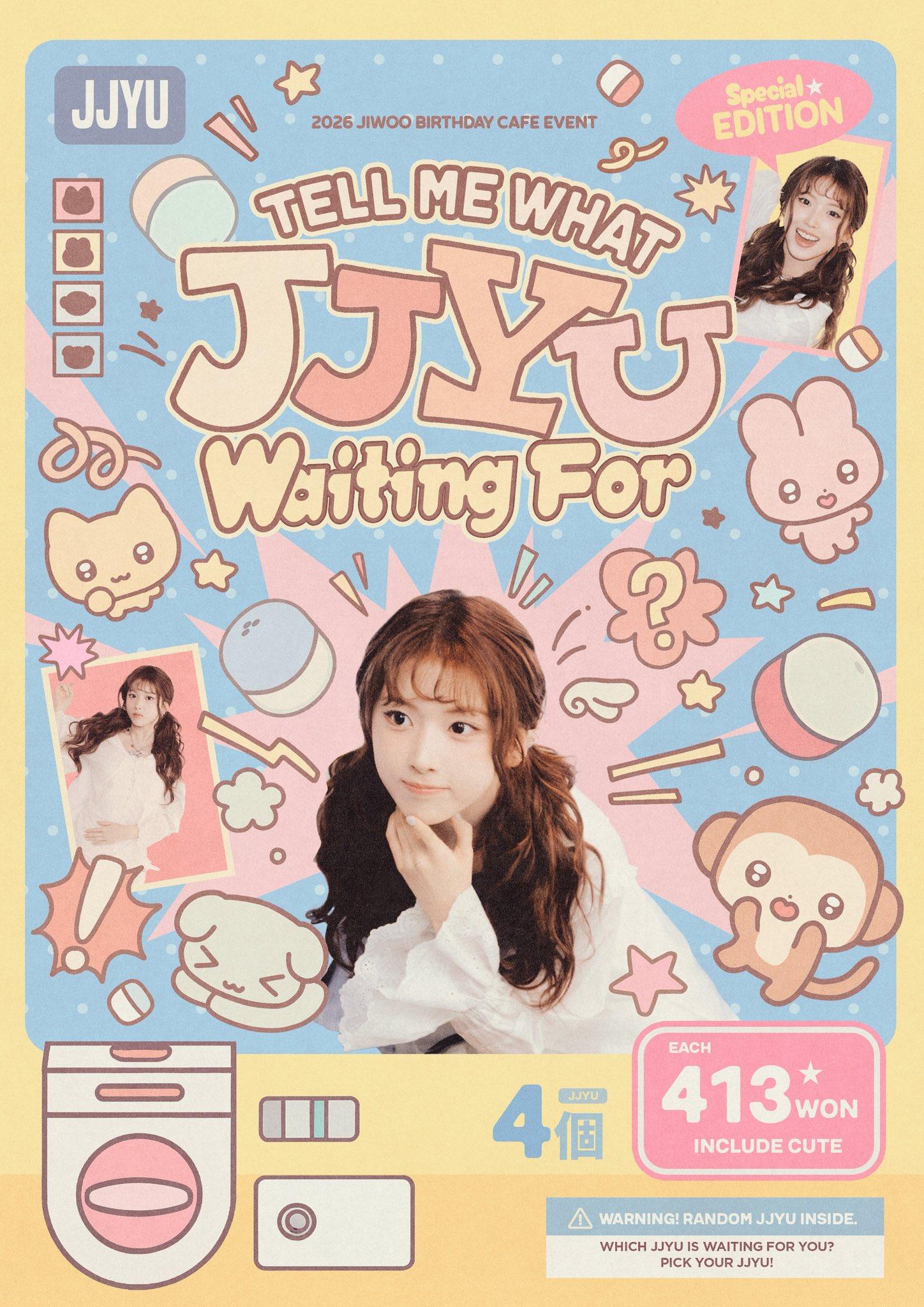 tell me what JJYU waiting for poster
