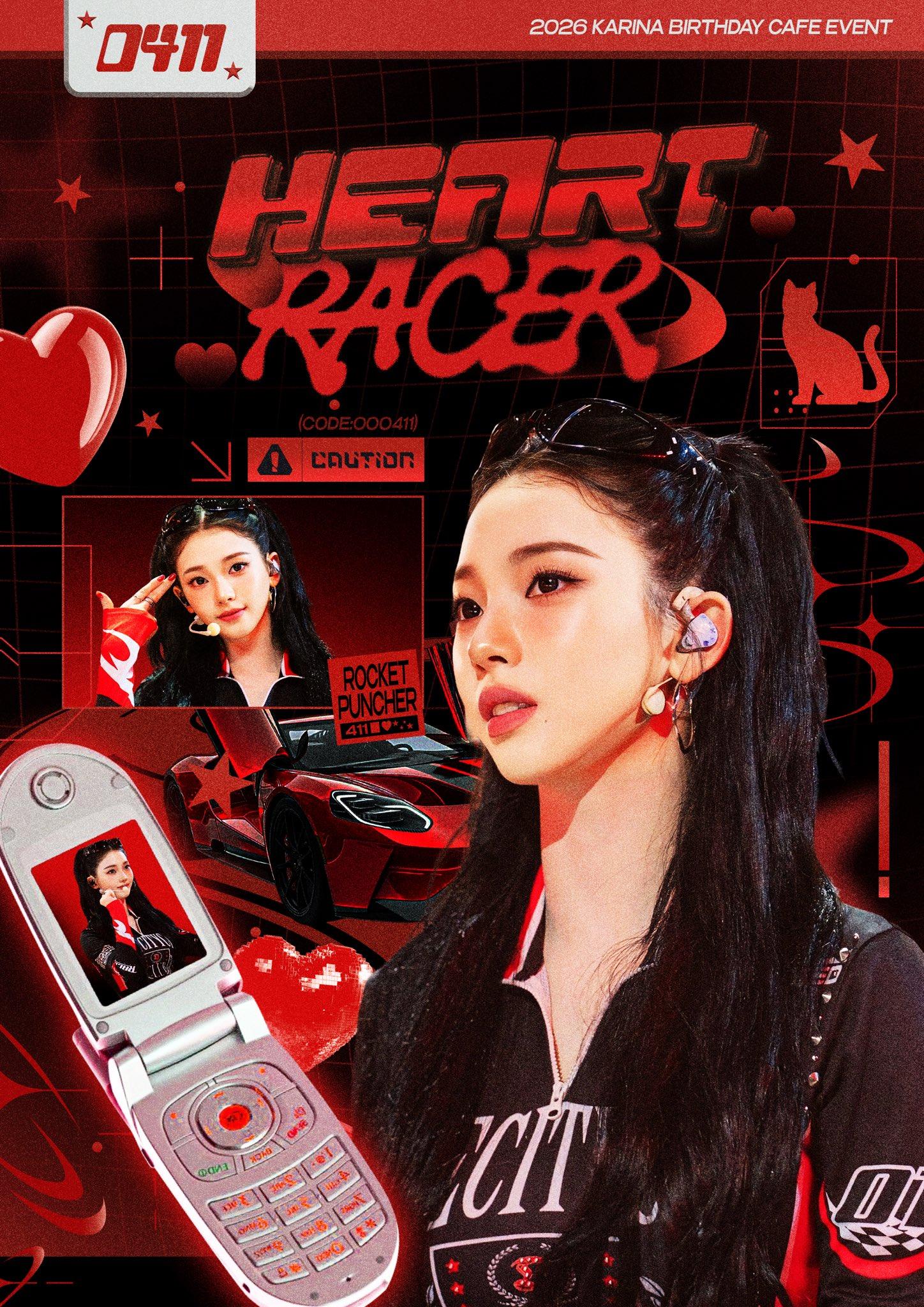 HEART RACER poster