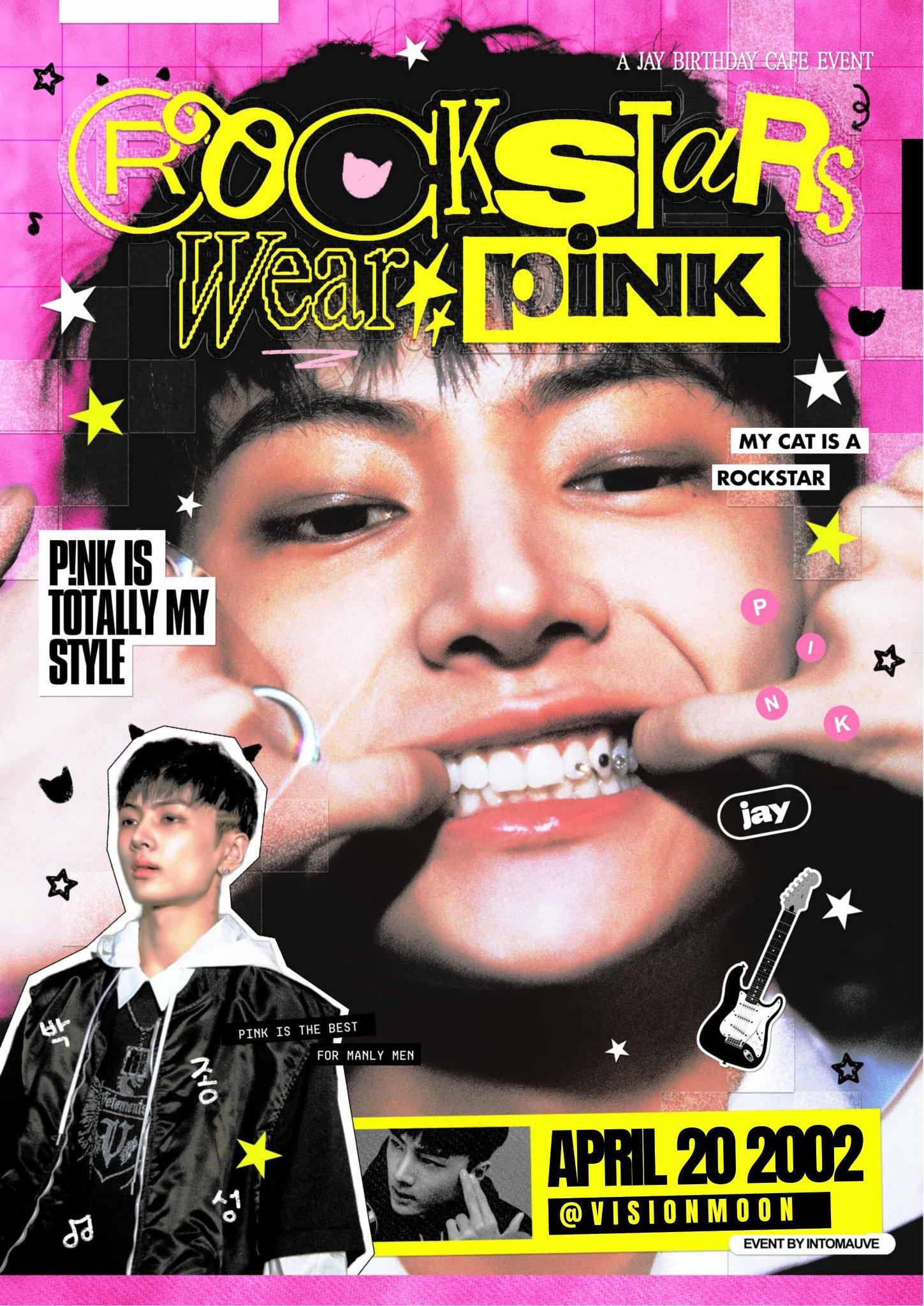 ROCK⭑STaRs Wear piNK poster