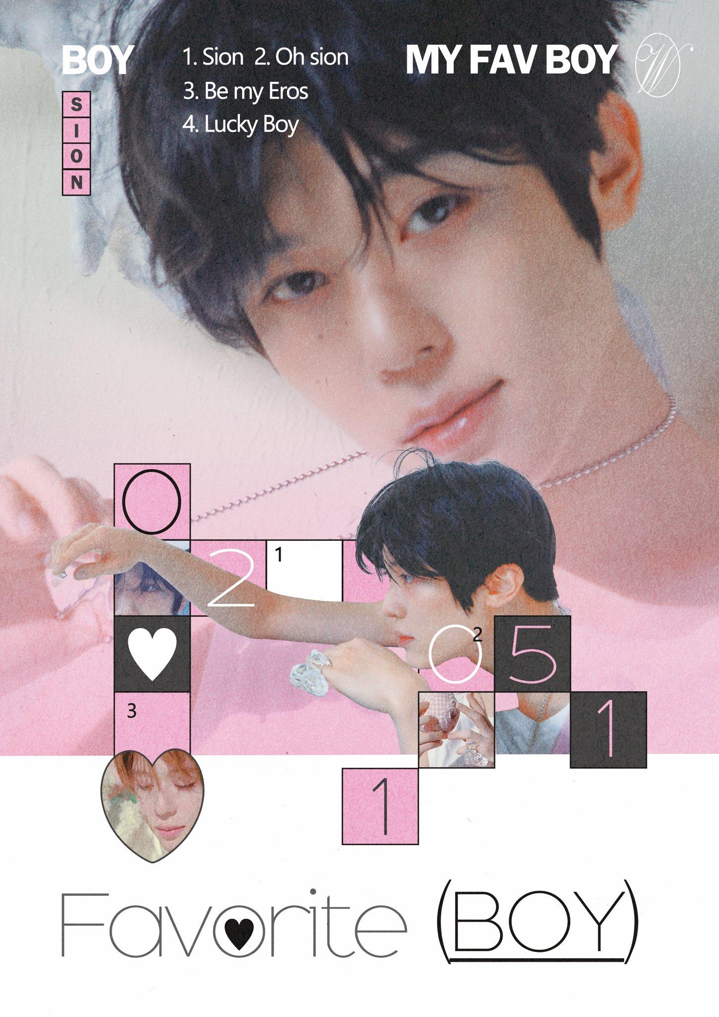 FAV BOY = SION poster