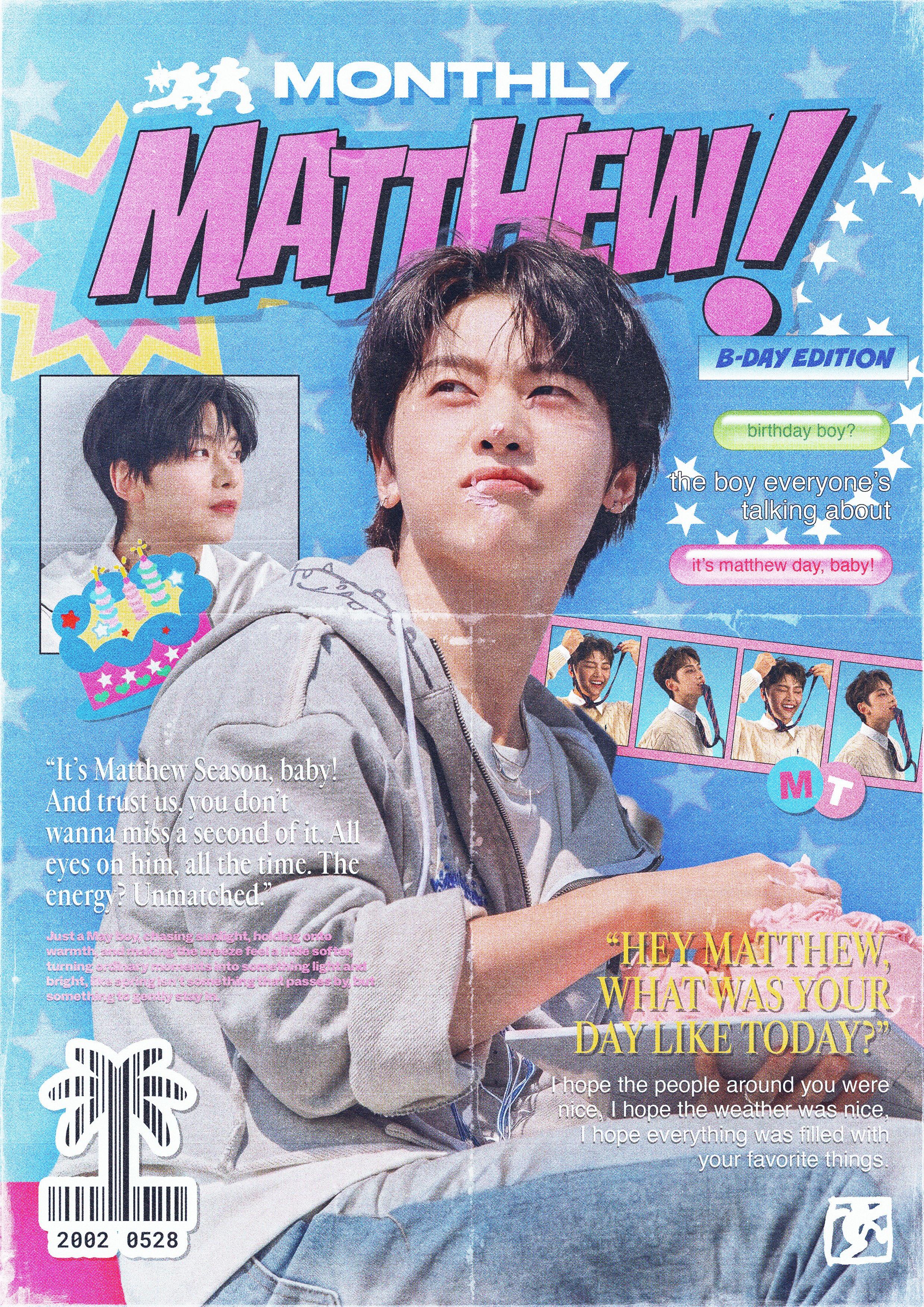 MONTHLY MATTHEW poster