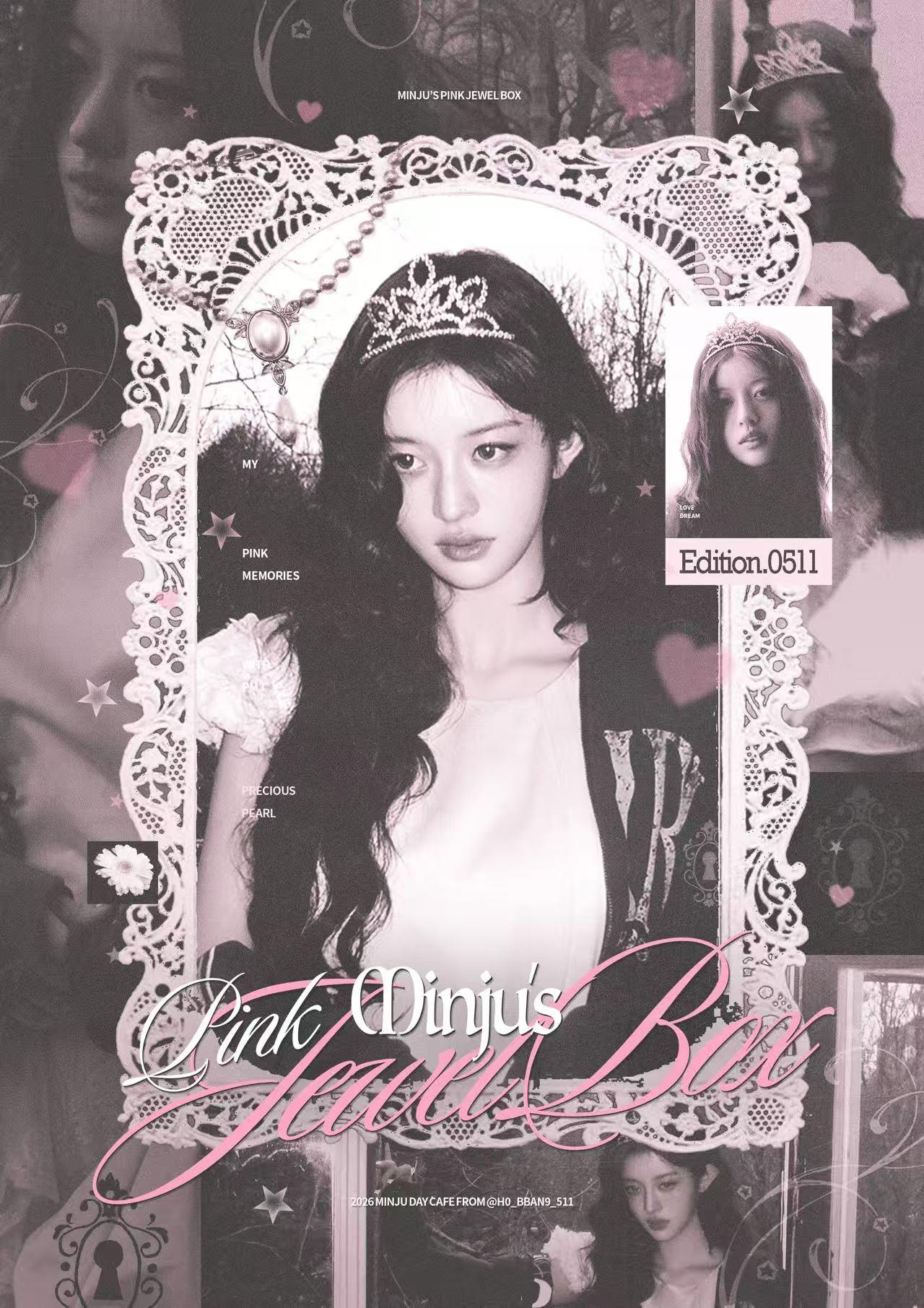 MINJU’s Pink Jewel box poster