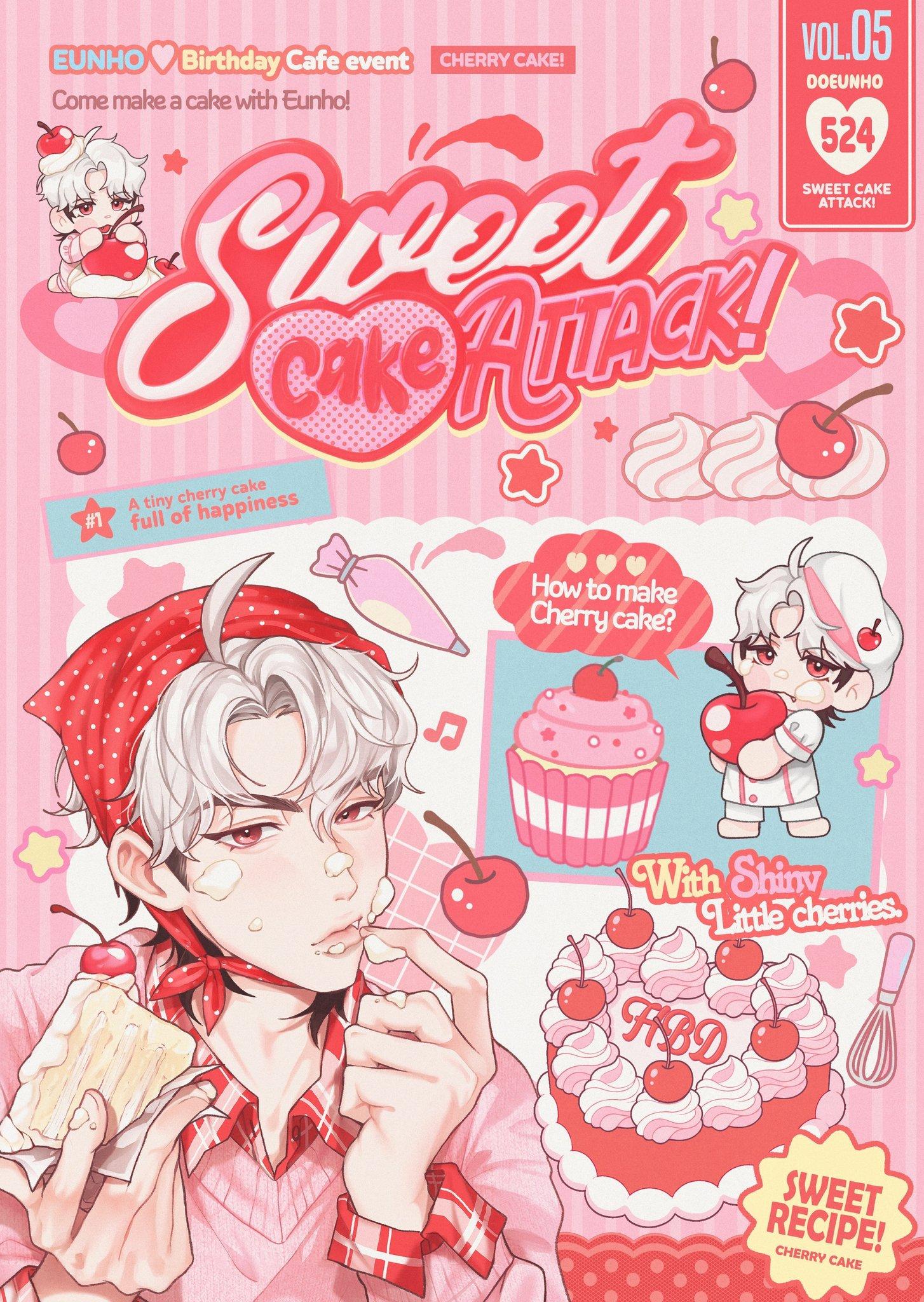 Sweet cake ATTACK! poster