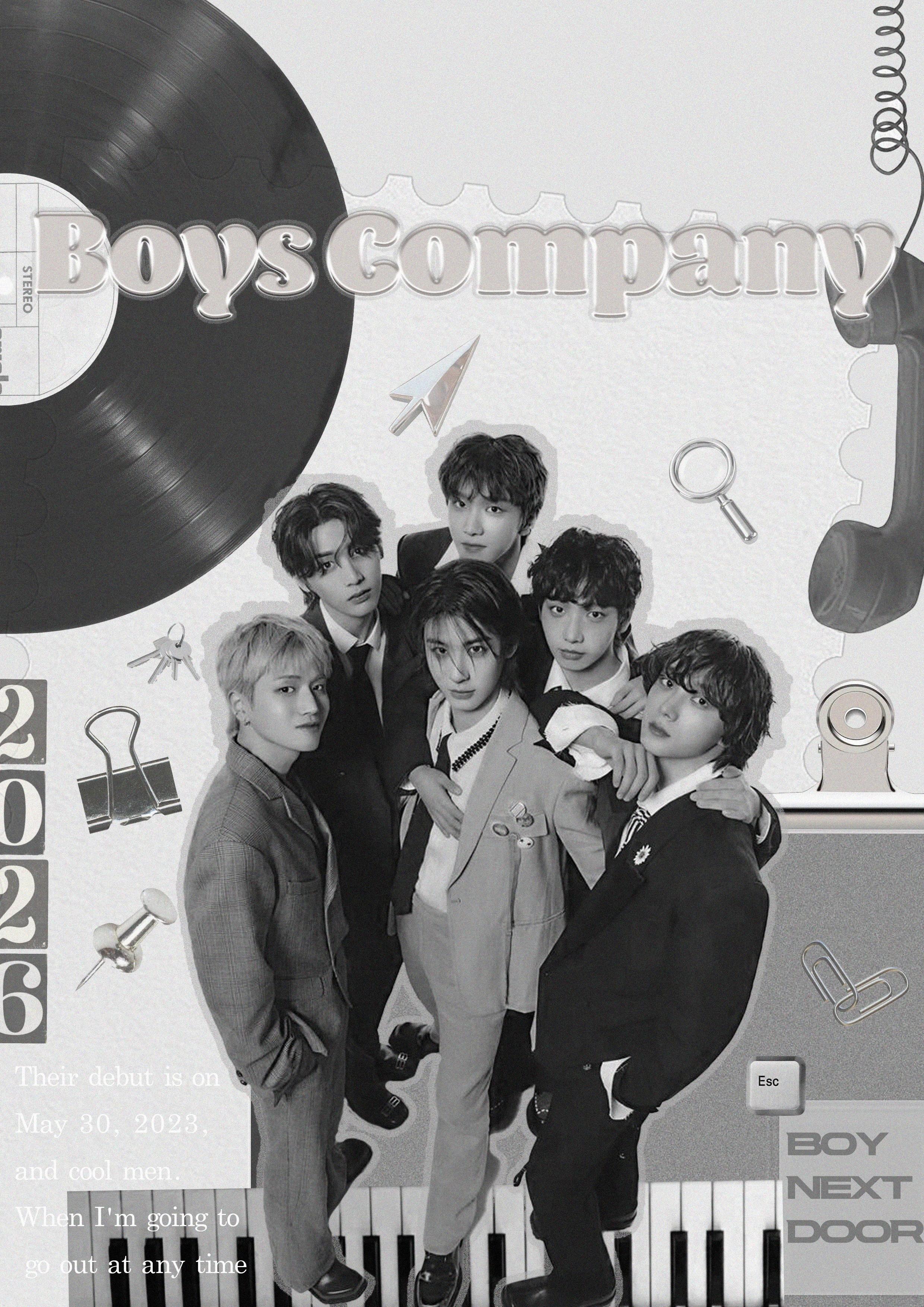 BOYS COMPANY poster