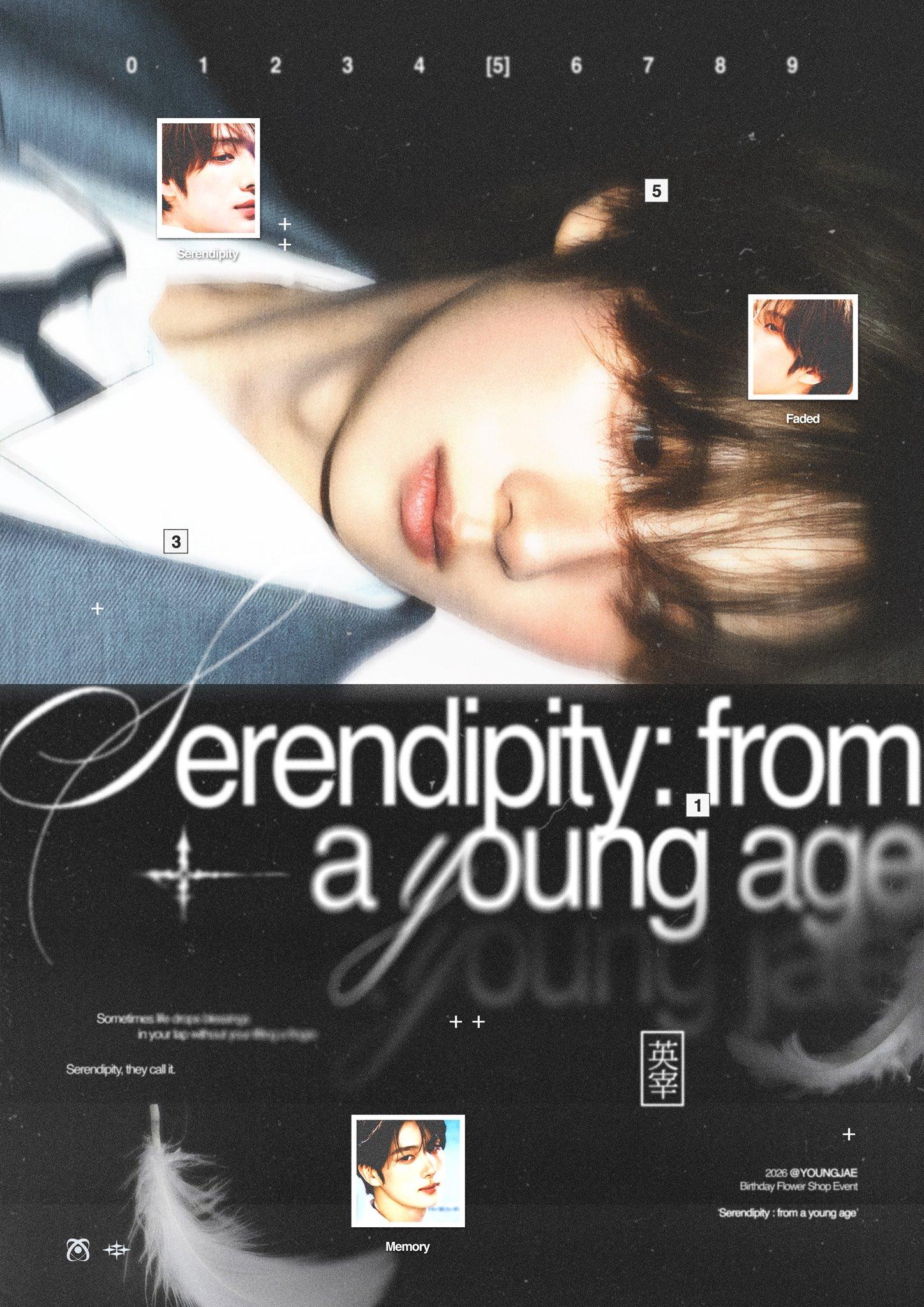 Serendipity: from a youngjae age poster