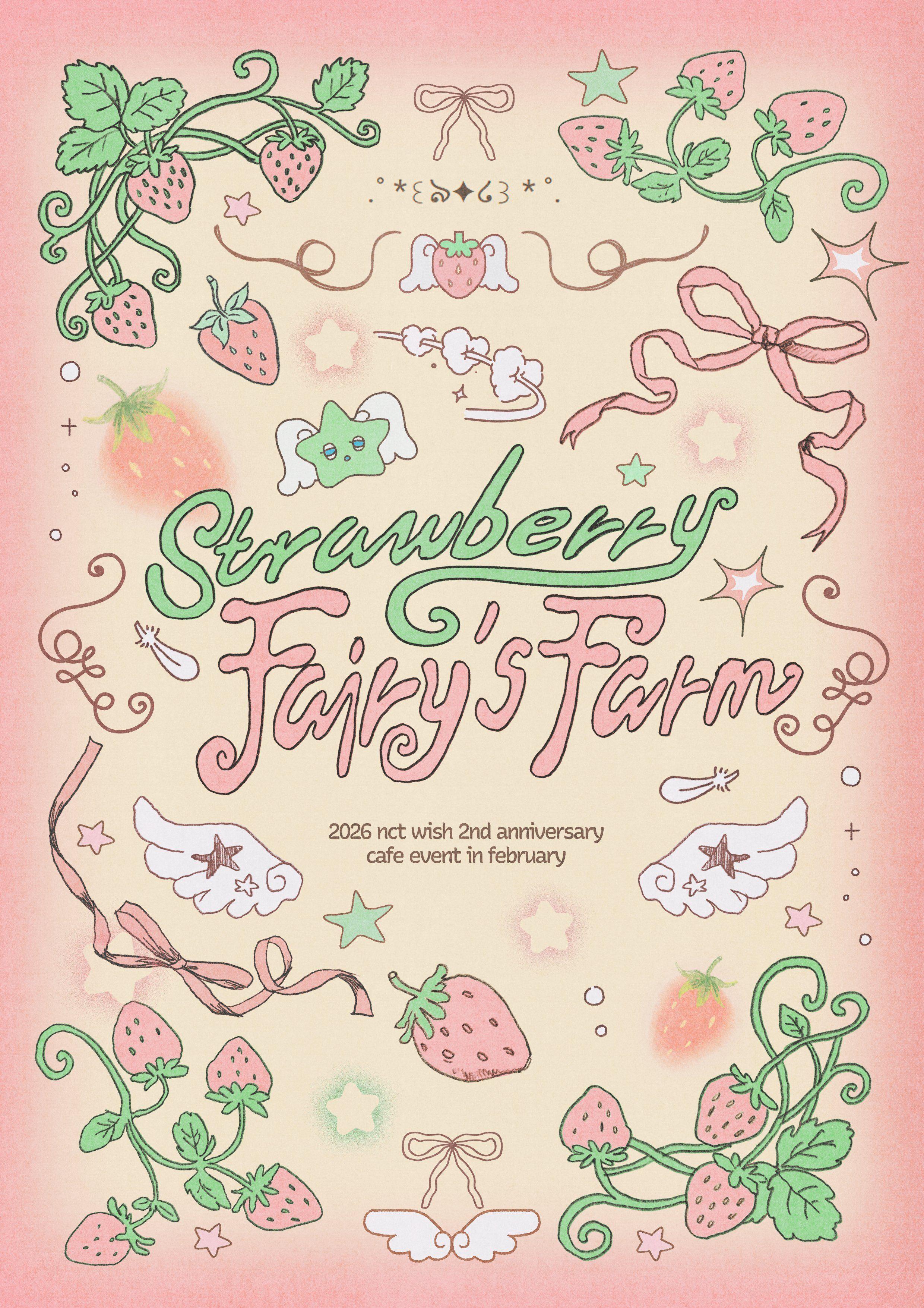 strawberry fairy's farm poster