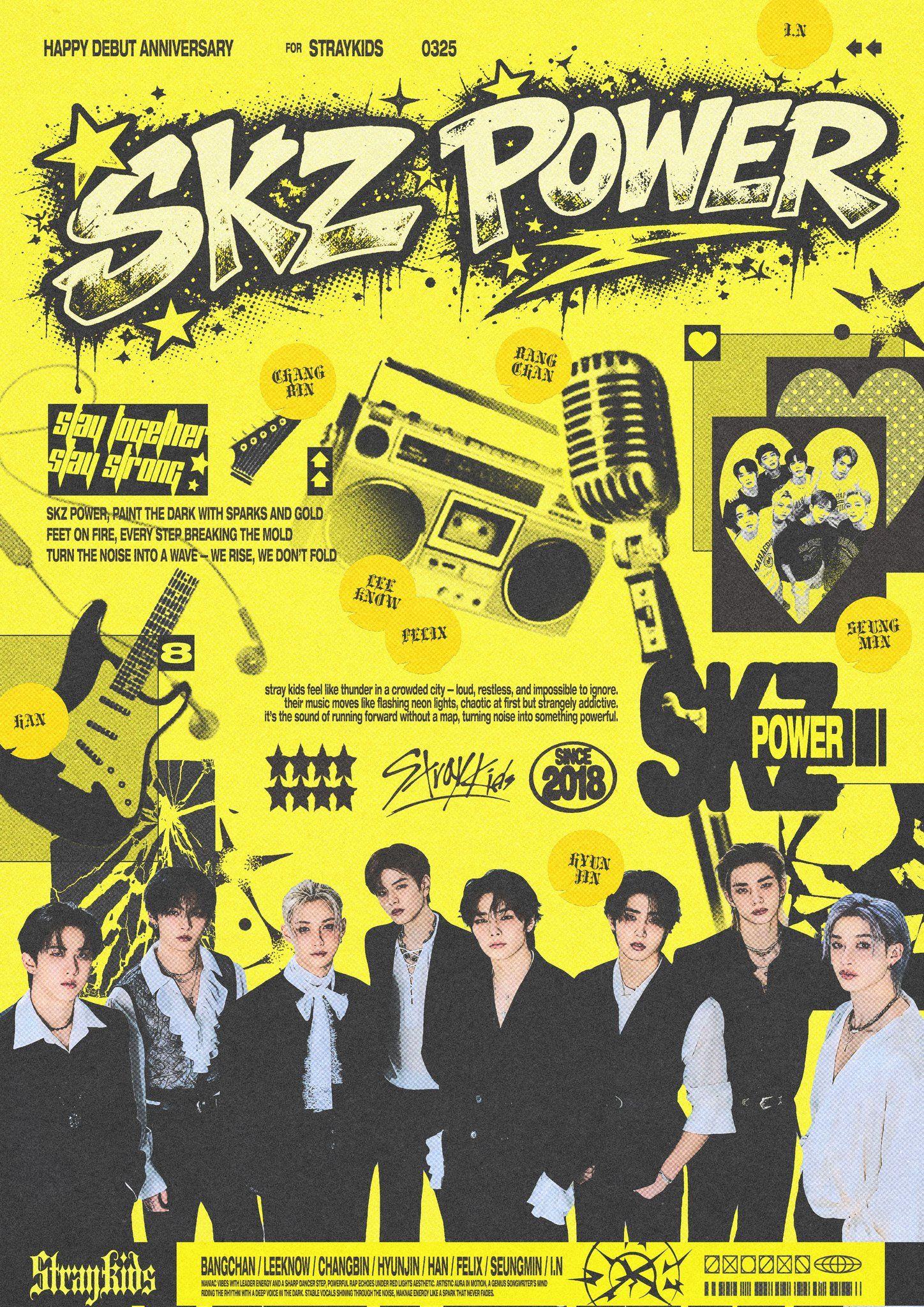 SKZ POWER poster