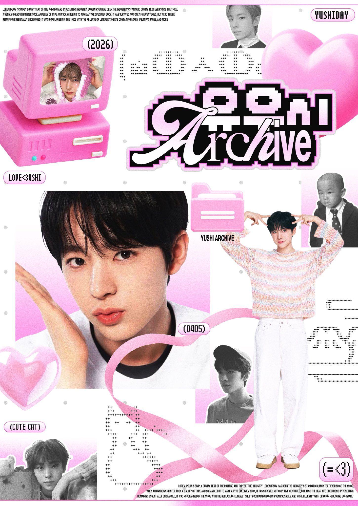 유우시 Archive poster