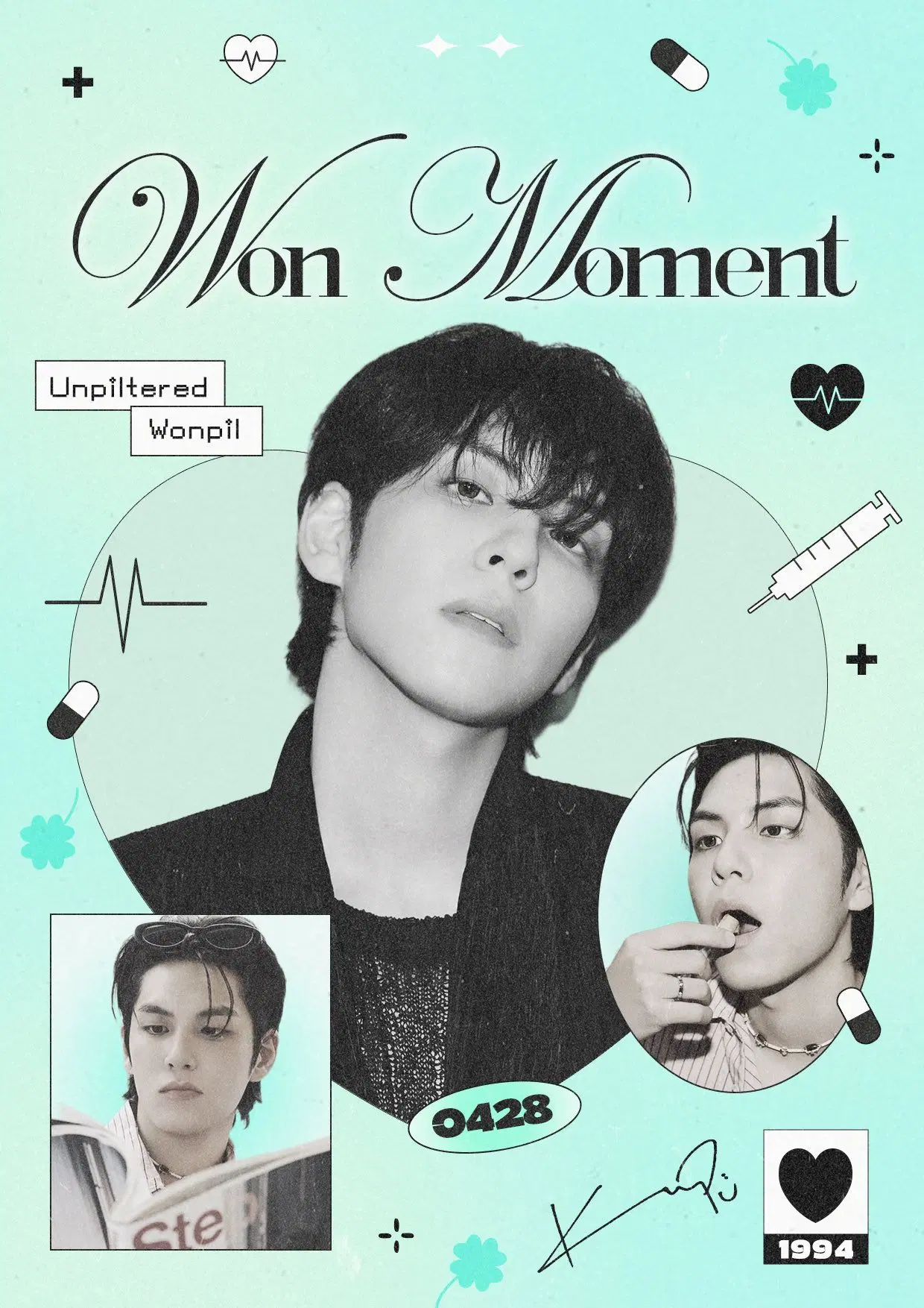 Our special “WON MOMENT” poster