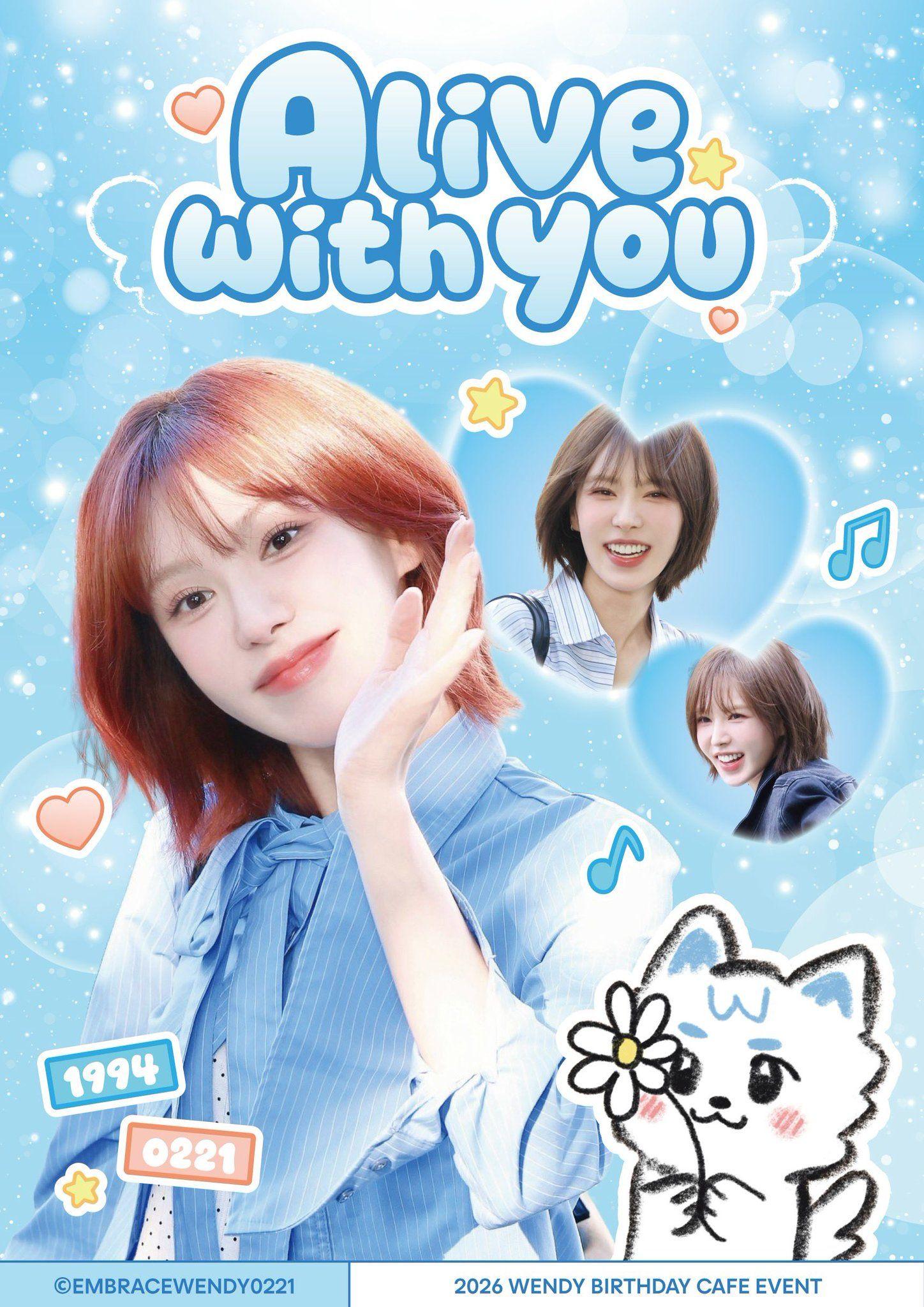Alive with you poster
