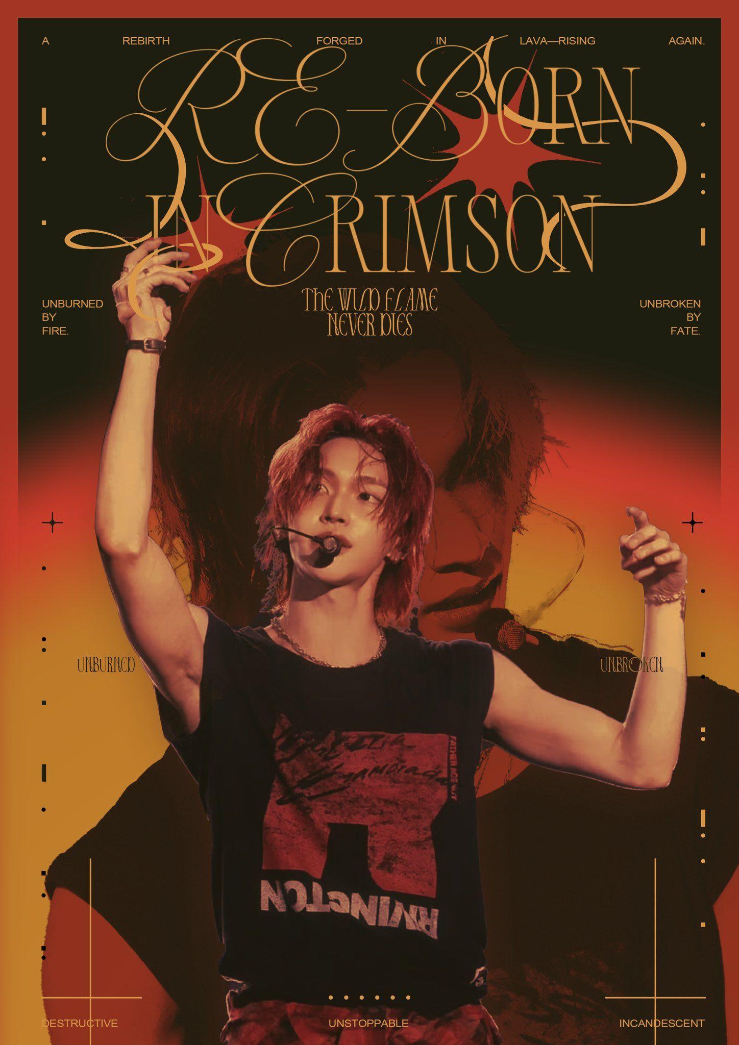 Reborn in crimson poster