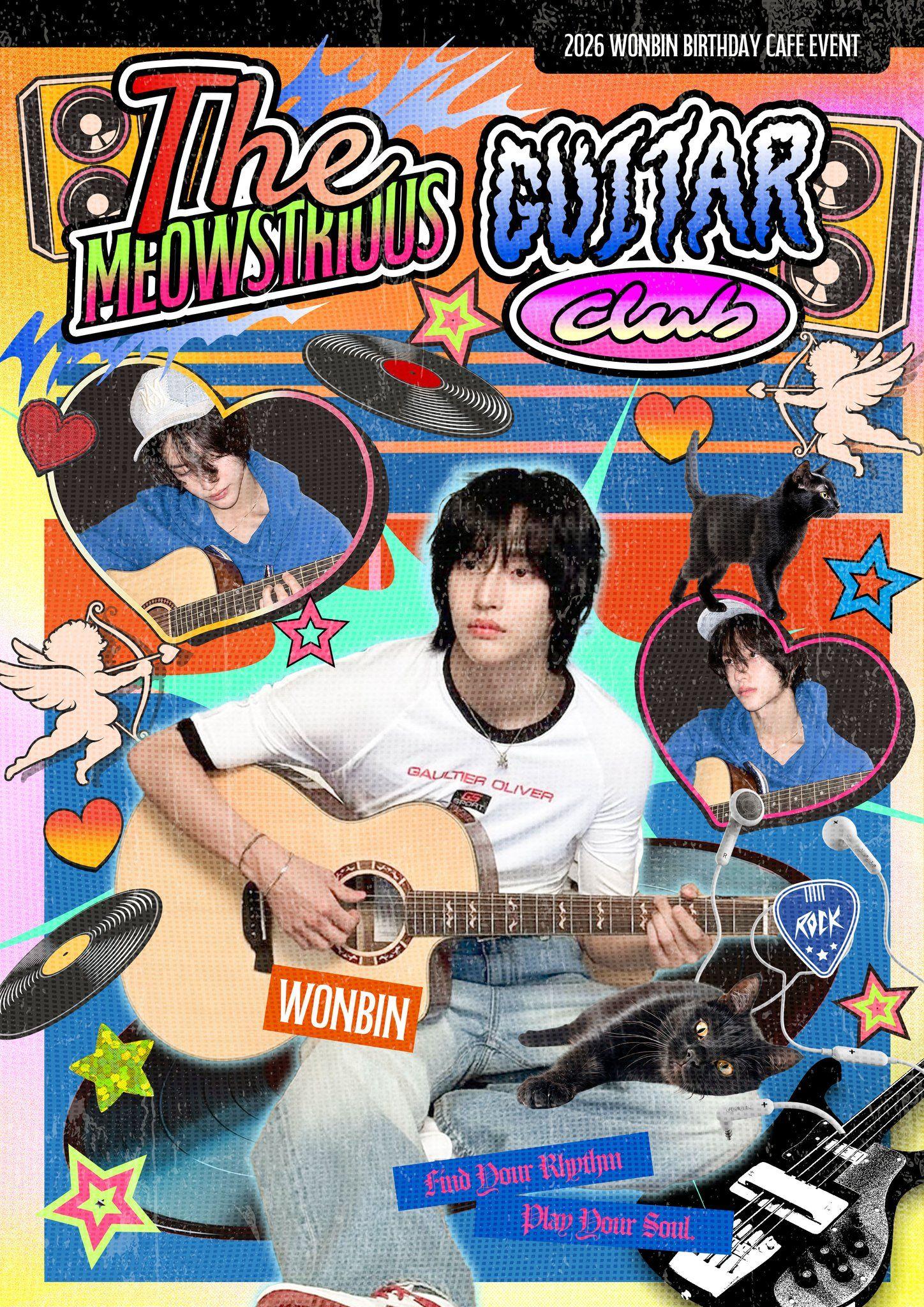 The Meowstrious Guitar Club poster