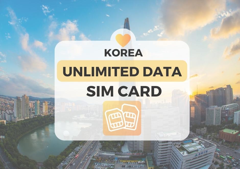 [USIM] DATA Unlimited U-SIM (Link Korea)