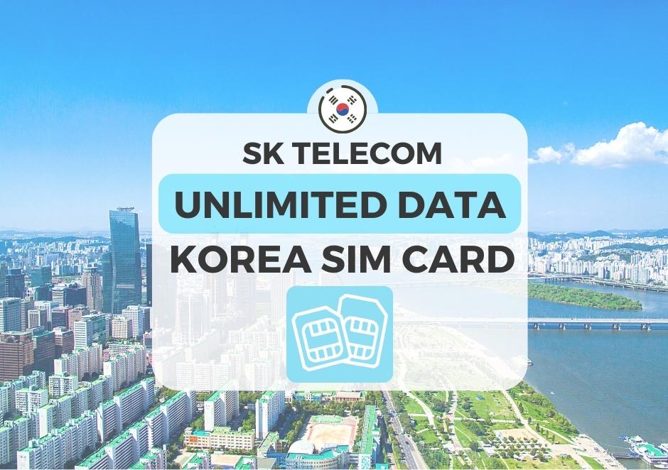 [USIM] SKT 4G/LTE Unlimited Data + Call Enabled  SIM