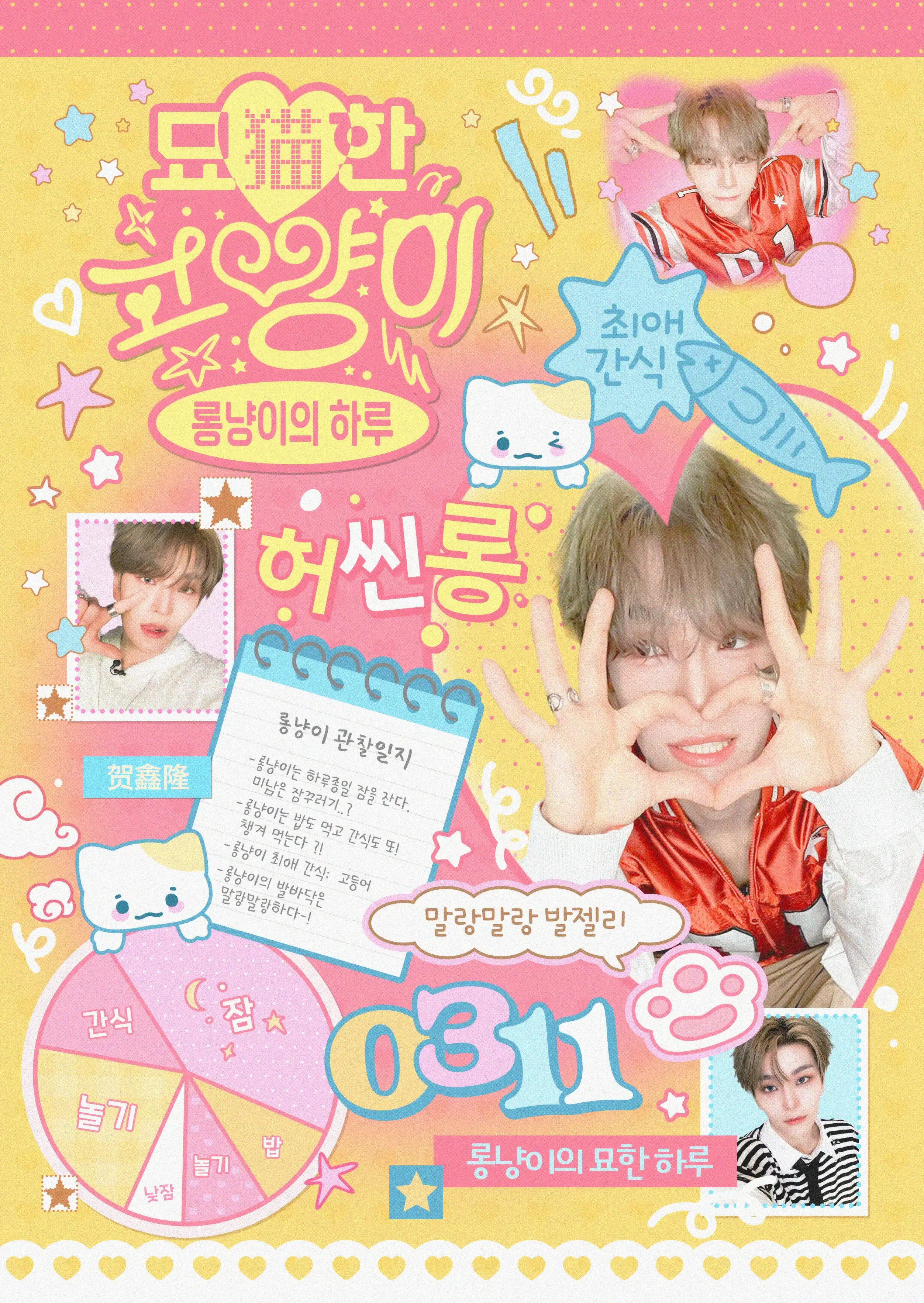 ₍ˆ 묘(猫)한 고양이: 롱냥이의 하루 ˆ₎ꪆ ᯓᡣ𐭩 poster